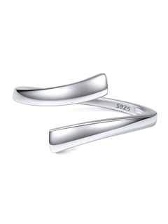 ChicSilver Toe Rings for Women 925 Sterling Silver Toe Ring Hypoallergenic Adjustable Open Rings for Women Summer Jewelry