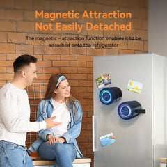 2 in 1 Magnetic Dual Splittable Bluetooth Speaker, 40W Portable Wireless Speakers with Deep Bass, IPX6 Waterproof, Bluetooth 5.3, 24H Playtime, 360° Stereo Sound for Home, Outdoor, Party, Travel