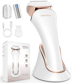 Electric Razor for Women Rechargeable Wet Dry Electric Shaver for Women, Waterproof Lady Shaver for Legs Arm Underarm Bikini Public Body Razor with One Extra Foil Blade