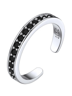 ChicSilver Toe Rings for Women 925 Sterling Silver Toe Ring Hypoallergenic Adjustable Open Rings for Women Summer Jewelry