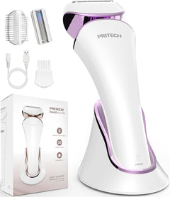 Electric Razor for Women Rechargeable Wet Dry Electric Shaver for Women, Waterproof Lady Shaver for Legs Arm Underarm Bikini Public Body Razor with One Extra Foil Blade