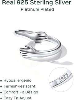 ChicSilver Toe Rings for Women 925 Sterling Silver Toe Ring Hypoallergenic Adjustable Open Rings for Women Summer Jewelry