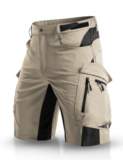 XKTTAC Men's Outdoor Quick Dry Lightweight Stretchy Shorts for Hiking, Tactical, Camping, Travel with 6 Pockets