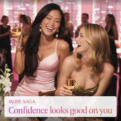 Muse Saga Push Up Sticky Bra Inserts – Hypoallergenic Sticky Bra inserts push up, Invisible Sticky push up bra inserts