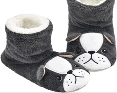 DICUIRD Womens Slipper Socks Comfy&Warm Animal Non-Skid Bedroom Slipper Booties