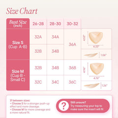 Muse Saga Push Up Sticky Bra Inserts – Hypoallergenic Sticky Bra inserts push up, Invisible Sticky push up bra inserts