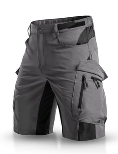 XKTTAC Men's Outdoor Quick Dry Lightweight Stretchy Shorts for Hiking, Tactical, Camping, Travel with 6 Pockets