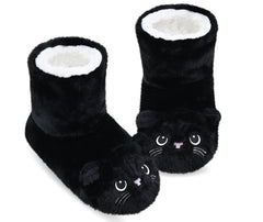DICUIRD Womens Slipper Socks Comfy&Warm Animal Non-Skid Bedroom Slipper Booties