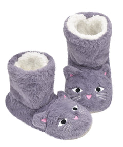DICUIRD Womens Slipper Socks Comfy&Warm Animal Non-Skid Bedroom Slipper Booties