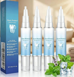4Pcs Value Pack Gum Care Gel, Daily Oral Care Formula for Gum Comfort & Fresh Breath, Gentle Enamel-Friendly Dental Gel with Precision Applicator for Home & Travel Use