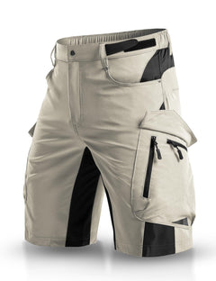 XKTTAC Men's Outdoor Quick Dry Lightweight Stretchy Shorts for Hiking, Tactical, Camping, Travel with 6 Pockets