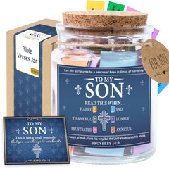 Read This When Bible Verses Jar – Birthday Gifts for Women, Christian Gifts for Women, Graduations Gift for Her, Gift for Mom from Daughter