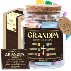 Read This When Bible Verses Jar – Birthday Gifts for Women, Christian Gifts for Women, Graduations Gift for Her, Gift for Mom from Daughter