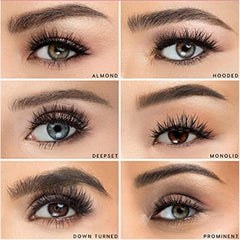 Luxillia 10-Piece Magnetic Eyelashes with Applicator & Magnetic Eyeliner Kit – Reusable Natural Magnetic Lashes – Easy Apply Lash Kit for Beginners – Waterproof, Short & Dramatic Looks